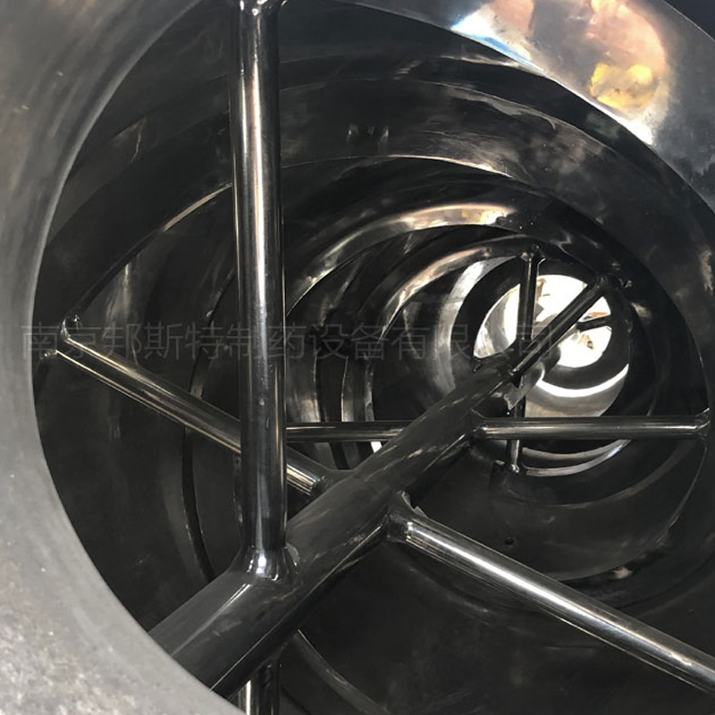 單錐螺帶真空干燥機(jī)內(nèi)部結(jié)構(gòu) 單錐螺帶真空干燥機(jī)內(nèi)部結(jié)構(gòu)